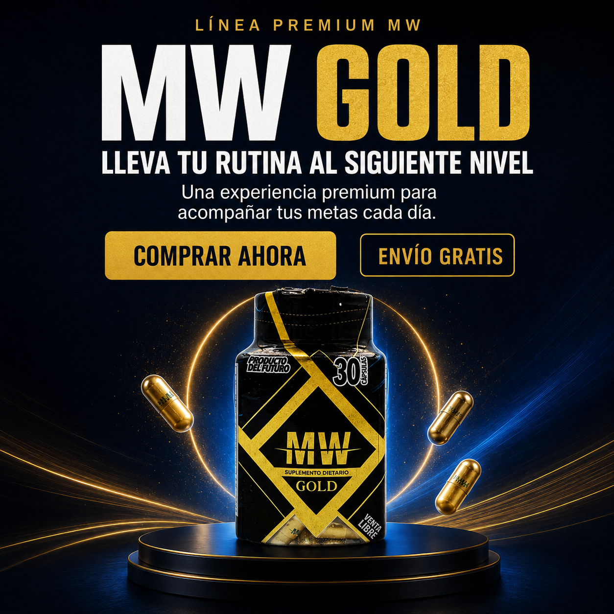 Quemador de grasa fuerte o potente MW Gold