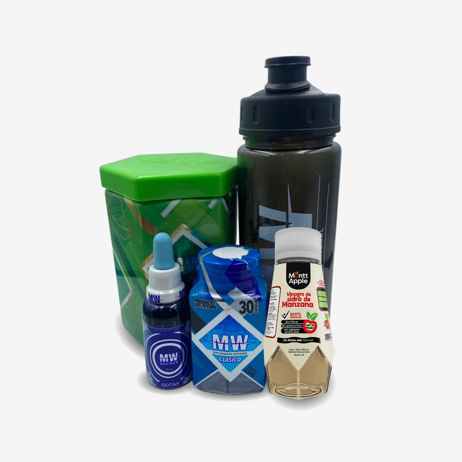 MW CLASSIC + DRENADOR + FIBRA + GRATIS TERMO Y VINAGRE DE MANZANA