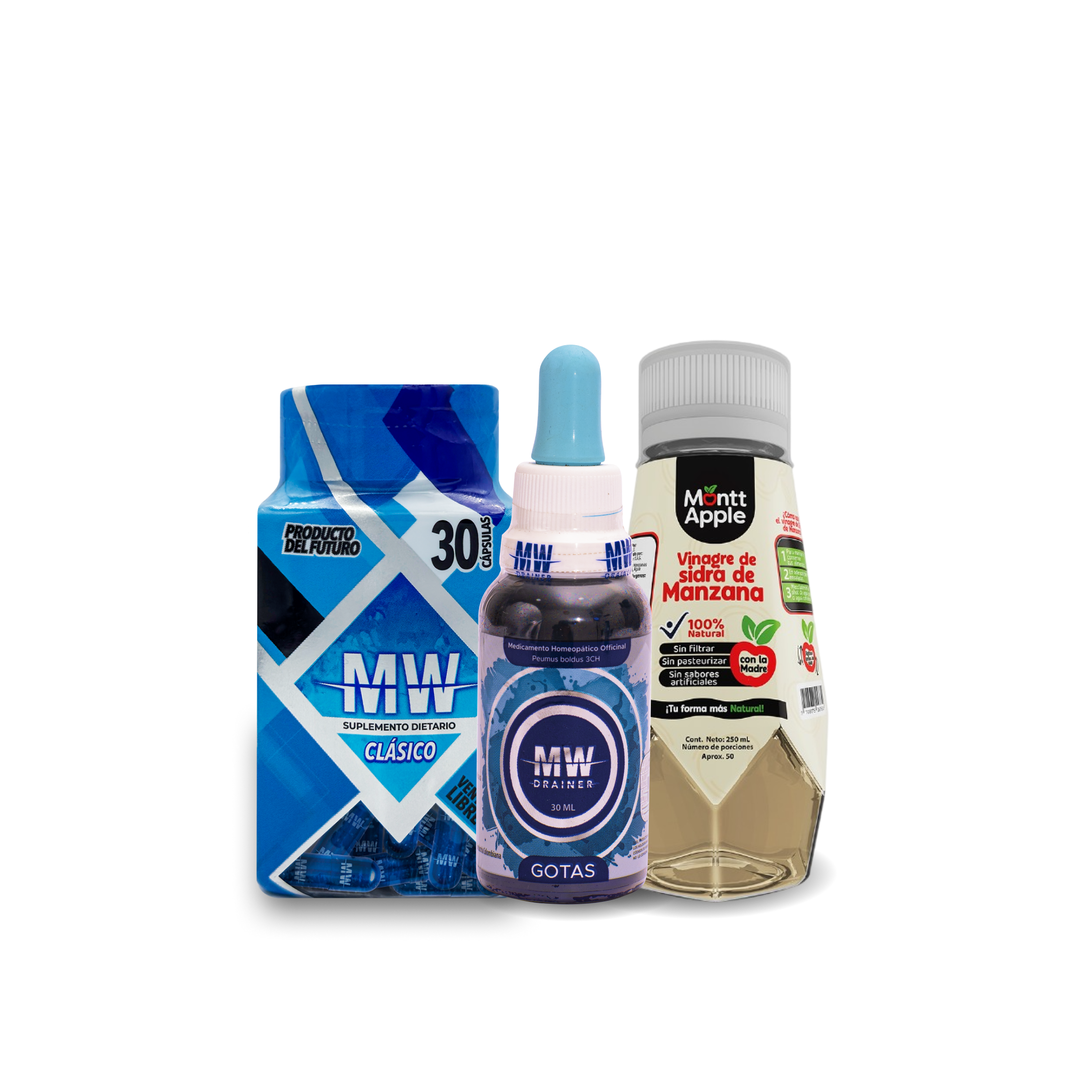 Mw Classic + Drenador + Vinagre de Manzana
