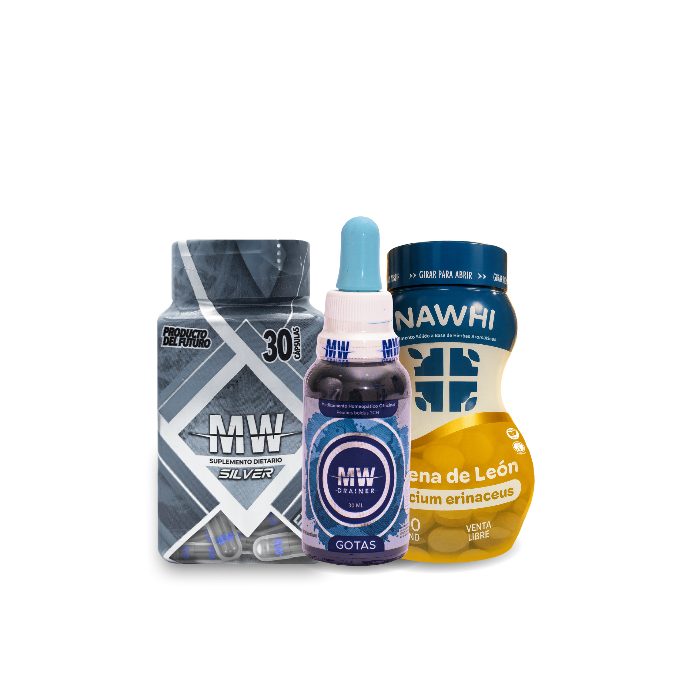 Mw Silver + Drenador + Melena de Leon