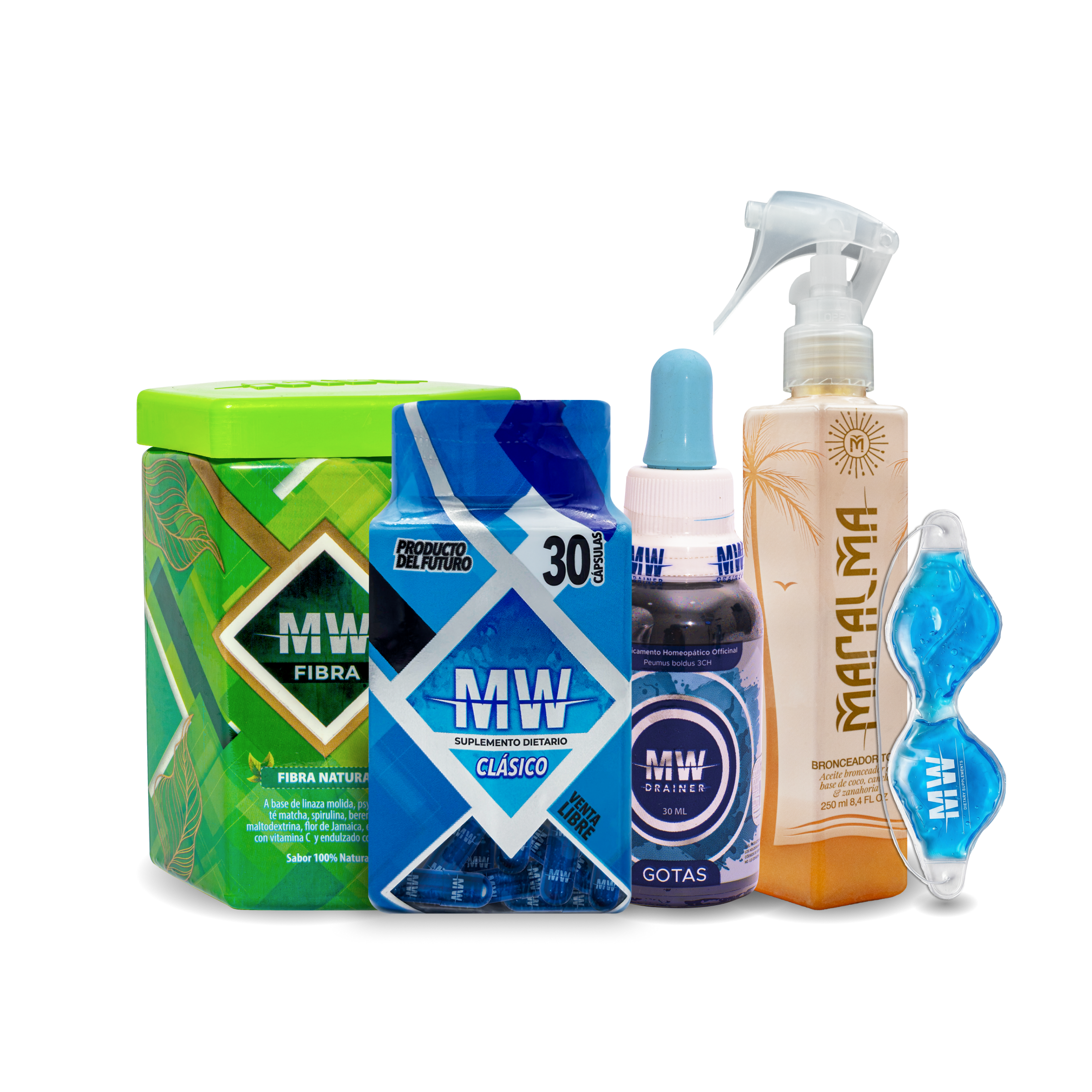 Mw Classic + Drenador + Fibra + Maralma +Gafas