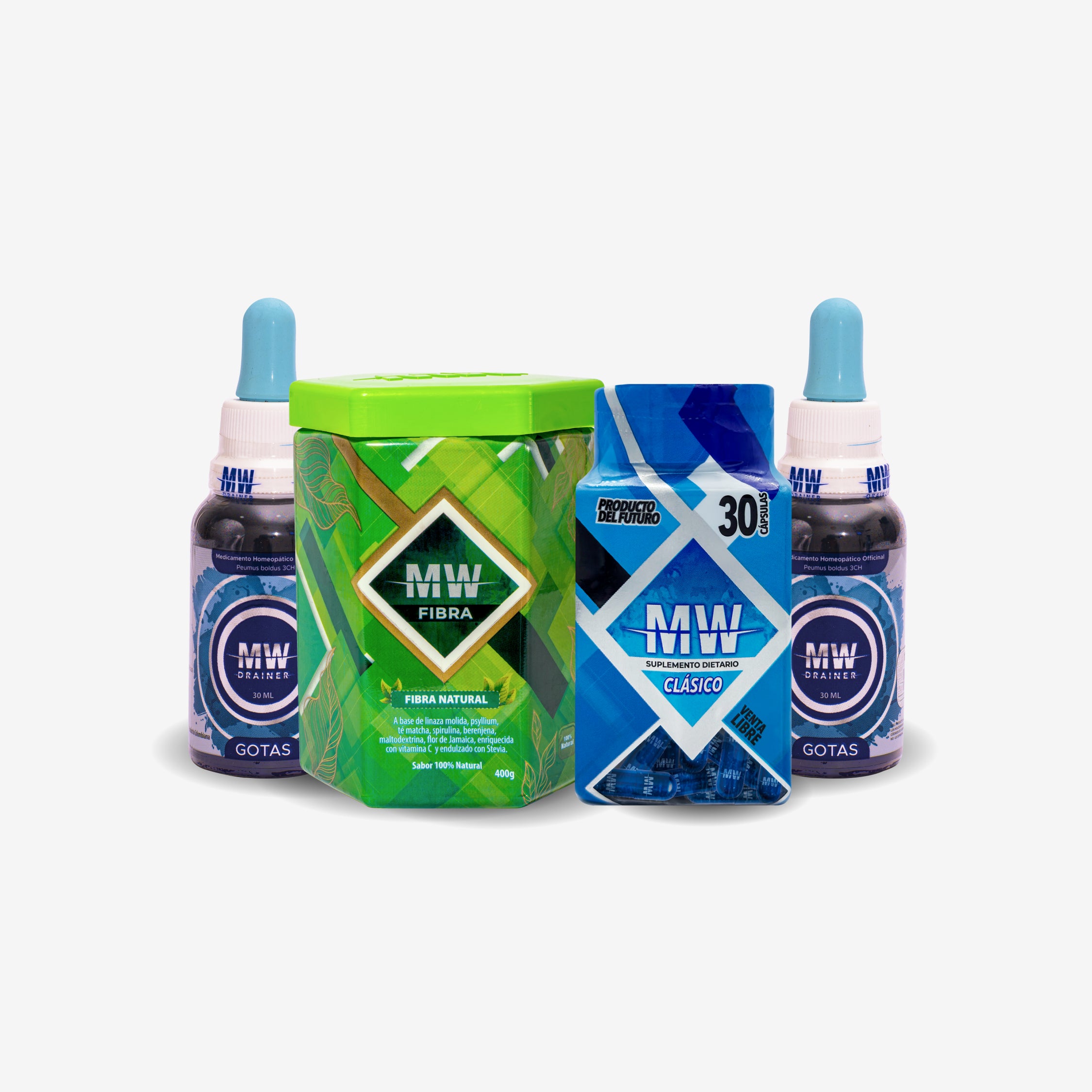 Mw Classic + 2 Drenadores + Fibra Mw