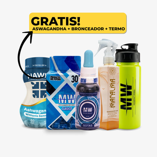Plan baja 4 a 8 kg + bronceado radiante y bienestar diario