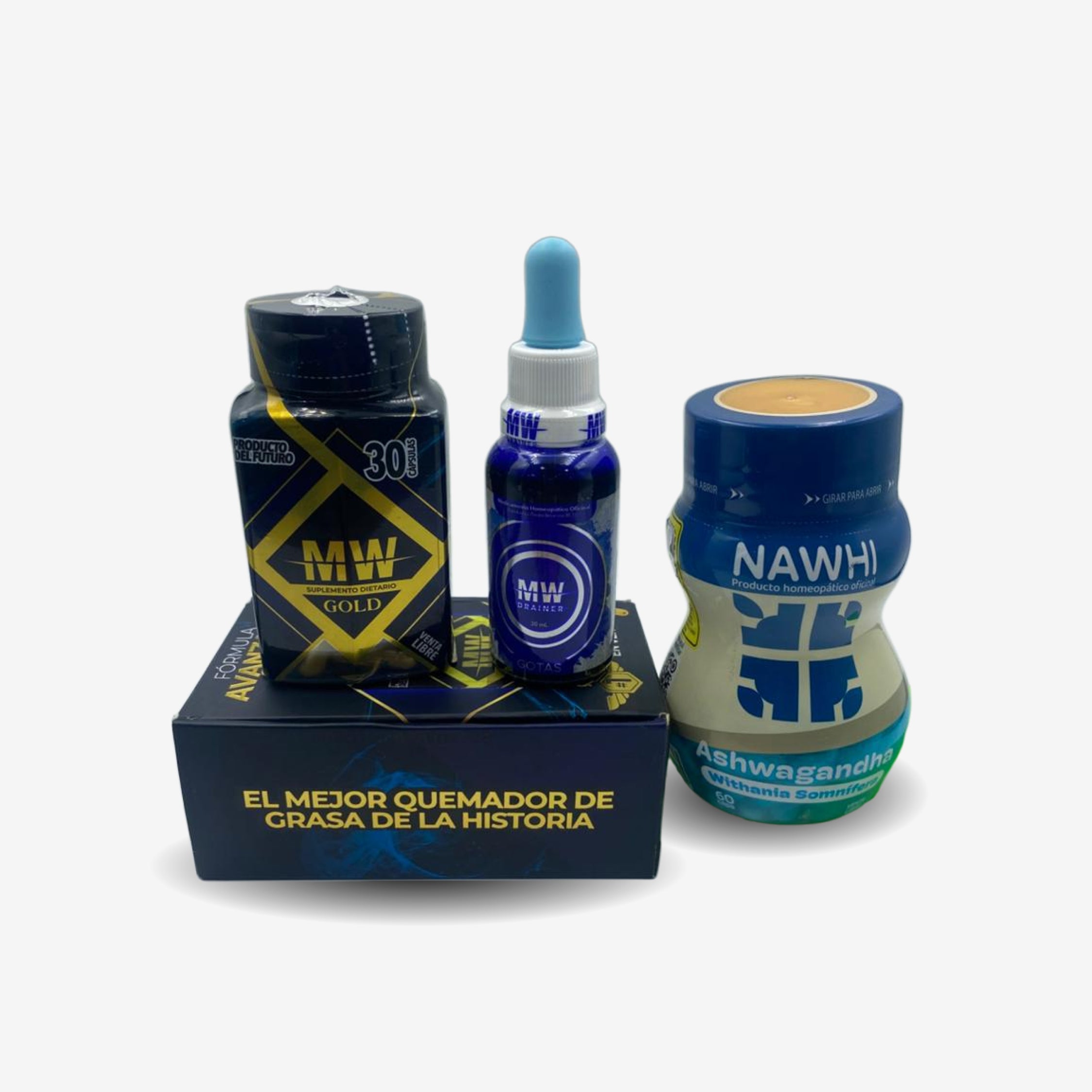 MW GOLD + DRENADOR + ASHWAGANDHA