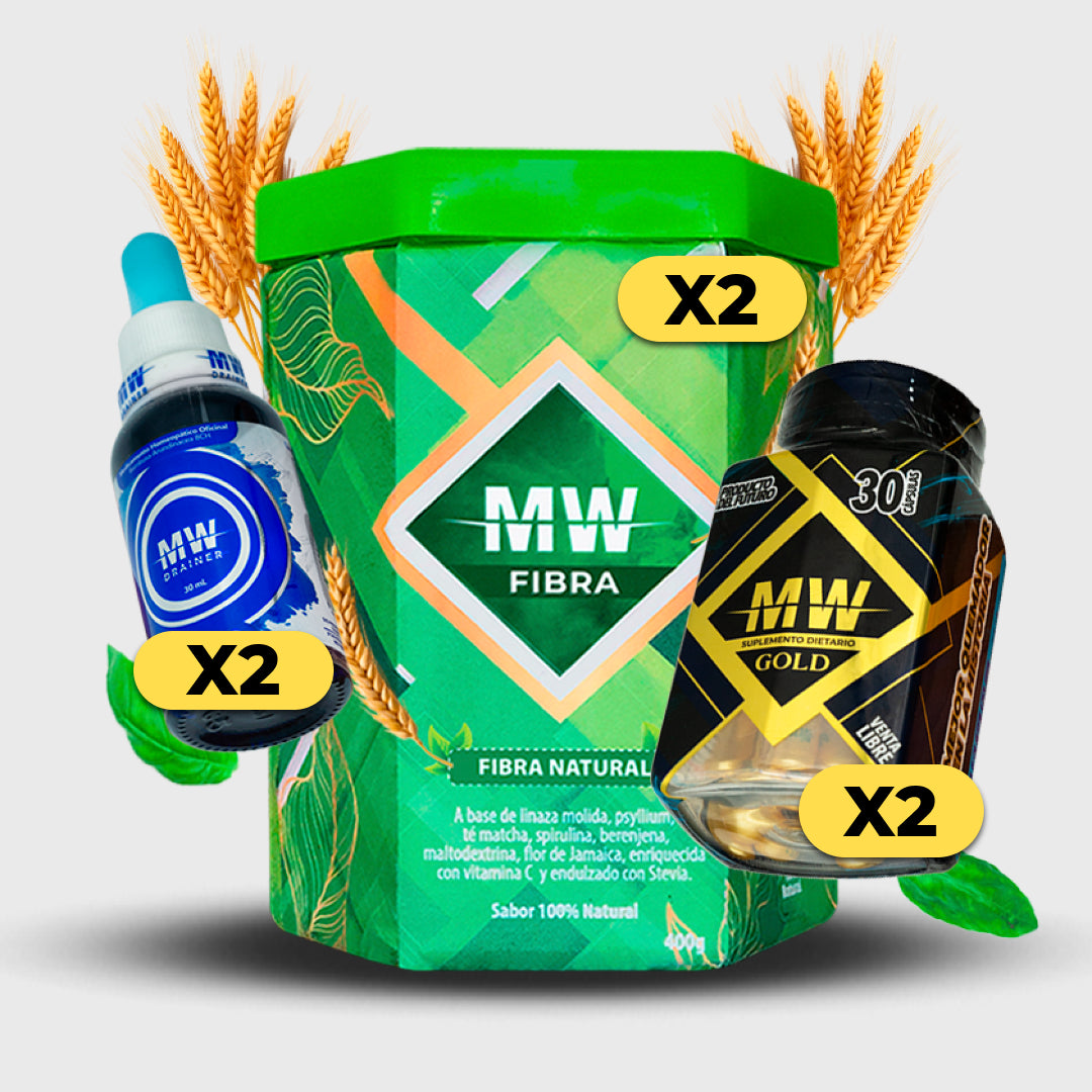 2 MW GOLD + 2 DRENADORES + 2 FIBRAS GRATIS
